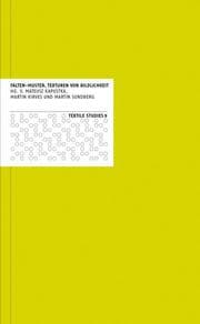 Cover von Falten-Muster: Texturen von Bildlichkeit