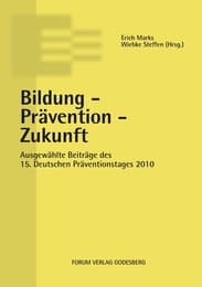 Cover von Bildung - Prävention - Zukunft
