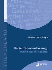 Cover von Patientenorientierung: Wunsch oder Wirklichkeit?