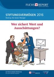 Cover von Stiftungsvermögen 2016 - Ranking: Die besten Manager