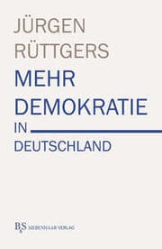 Cover von Mehr Demokratie in Deutschland