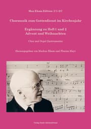 Cover von Ergänzung zu Heft 1 und 2: Advent und Weihnachten