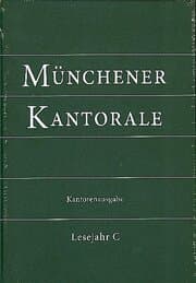 Cover von Münchener Kantorale: Lesejahr C