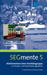 Cover von Arbeitsweisen einer Sanitätsgruppe im Einsatz- und Veranstaltungsdienst