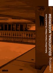 Cover von Unsettling Educational Modernism.