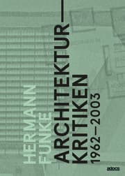 Cover von Architekturkritiken 1962-2003