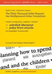Cover von The Thirty Thousand Dollar Bequest / Das Dreißig-Tausend-Dollar-Vermächtnis