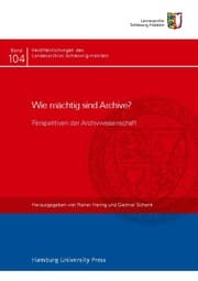 Cover von Wie mächtig sind Archive?