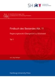 Cover von Findbuch des Bestandes Abt. 11
