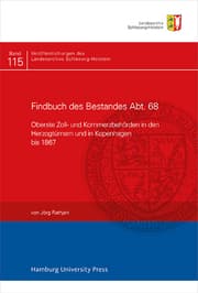 Cover von Findbuch des Bestandes Abt. 68