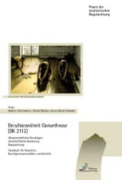 Cover von Berufskrankheit Gonarthrose (BK 2112)