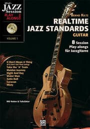 Cover von Realtime Jazz Standards - Guitar