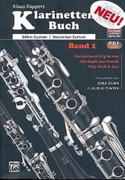 Cover von Klaus Dappers Klarinettenbuch Band 1