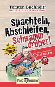 Cover von Spachteln, Abschleifen, Schwamm drüber