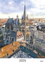 Cover von Aachen Aquarelle 2025