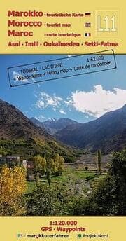 Cover von L11: Asni - Imlil - Oukaïmeden - Setti-Fatma 1:120.000 + Wanderkarte Toubkal & Lac d'Ifni 1:62.000+ GPS-Waypoints