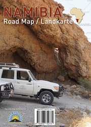 Cover von Namibia Road Map/Landkarte