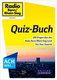 Cover von Quiz-Buch: 100 Fragen über das Radio Bonn/Rhein-Sieg-Land