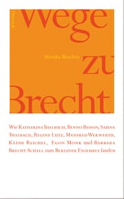 Cover von Wege zu Brecht