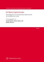 Cover von Ein Name in ganz Europa