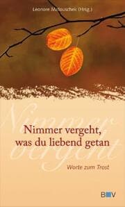 Cover von Nimmer vergeht, was du liebend getan