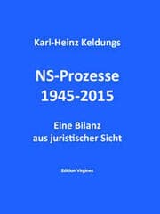 Cover von NS-Prozesse 1945-2015