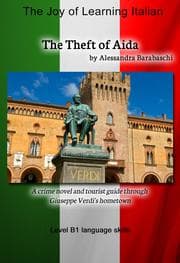 Cover von The Theft of Aida - Language Course Italian Level B1