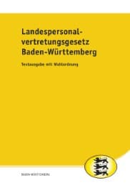 Cover von Landespersonalvertretungsgesetz Baden-Württemberg