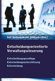 Cover von Entscheidungsorientierte Verwaltungssteuerung