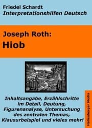 Cover von Hiob - Lektürehilfe und Interpretationshilfe