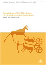 Cover von Proceedings of the 26th Annual UCLA Indo-European Conference