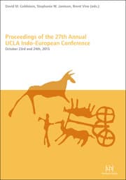 Cover von Proceedings of the 27th Annual UCLA Indo-European Conference