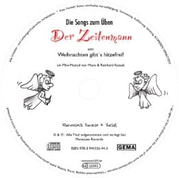 Cover von 25 Übungs-CDs 'Der Zeitenmann'