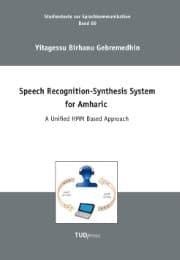 Cover von Speech Recognition-Synthesis System for Amharic