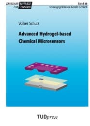 Cover von Advanced Hydrogel-based Chemical Microsensors