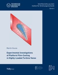 Cover von Experimental Investigations of Platform Film-Cooling in Highly-Loaded Turbine Vanes