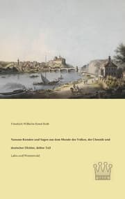Cover von Nassaus Kunden und Sagen aus dem Munde des Volkes, der Chronik und deutscher Dichter, dritter Teil