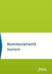 Cover von Kommunalrecht Saarland