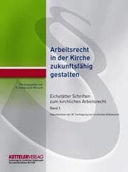 Cover von Eichstätter Schriften zum kirchlichen Arbeitsrecht 2017