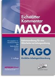 Cover von Eichstätter Kommentar MAVO & KAGO