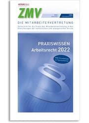 Cover von ZMV Praxiswissen Arbeitsrecht 2022