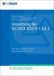 Cover von Umsetzung der IEC/IEEE 82079-1 Edition 2