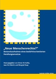 Cover von 'Neue Menschenrechte?'