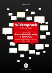 Cover von Widerspruch: Russland und der Krieg