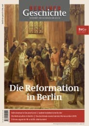 Cover von Berliner Geschichte - Die Reformation in Berlin