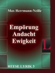 Cover von Empörung, Andacht, Ewigkeit
