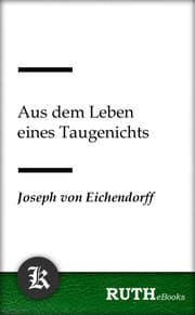 Cover von Aus dem Leben eines Taugenichts