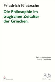 Cover von Die Philosophie im tragischen Zeitalter der Griechen