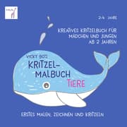 Cover von Vicky Bo's Kritzel-Malbuch - Tiere
