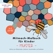Cover von Mitmach-Malbuch für Kinder - MUSTER